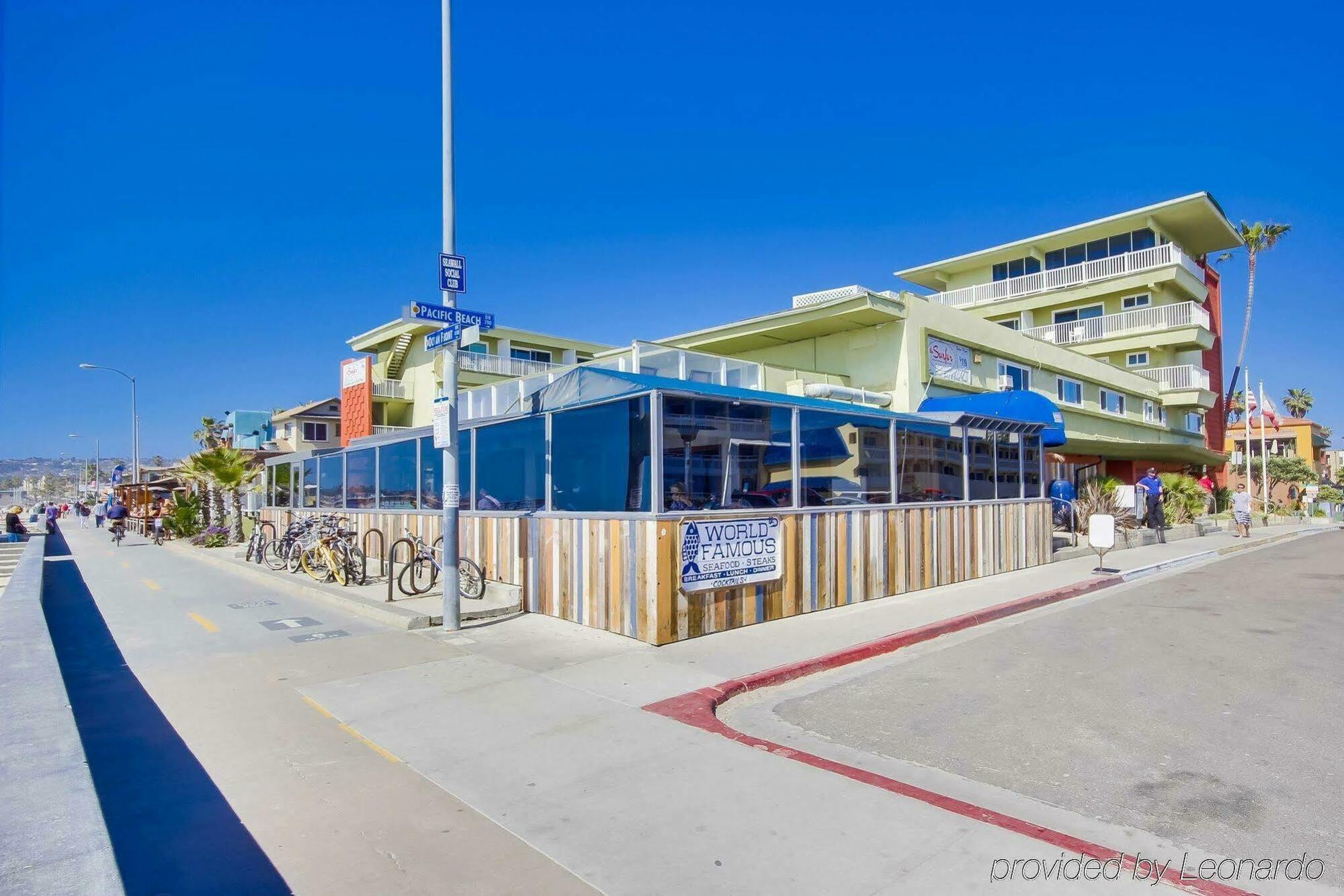 Surfer Beach Hotel San Diego Luaran gambar
